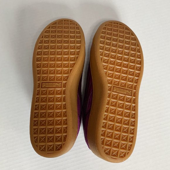 Puma Magenta Suede Sneaker Size 7.5 - Picture 7 of 7